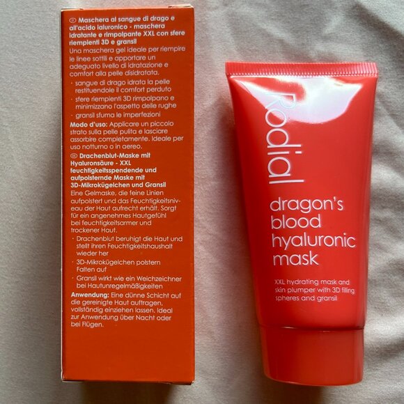 New! Rodial Dragon's Blood Hyaluronic Mask - Picture 3 of 6